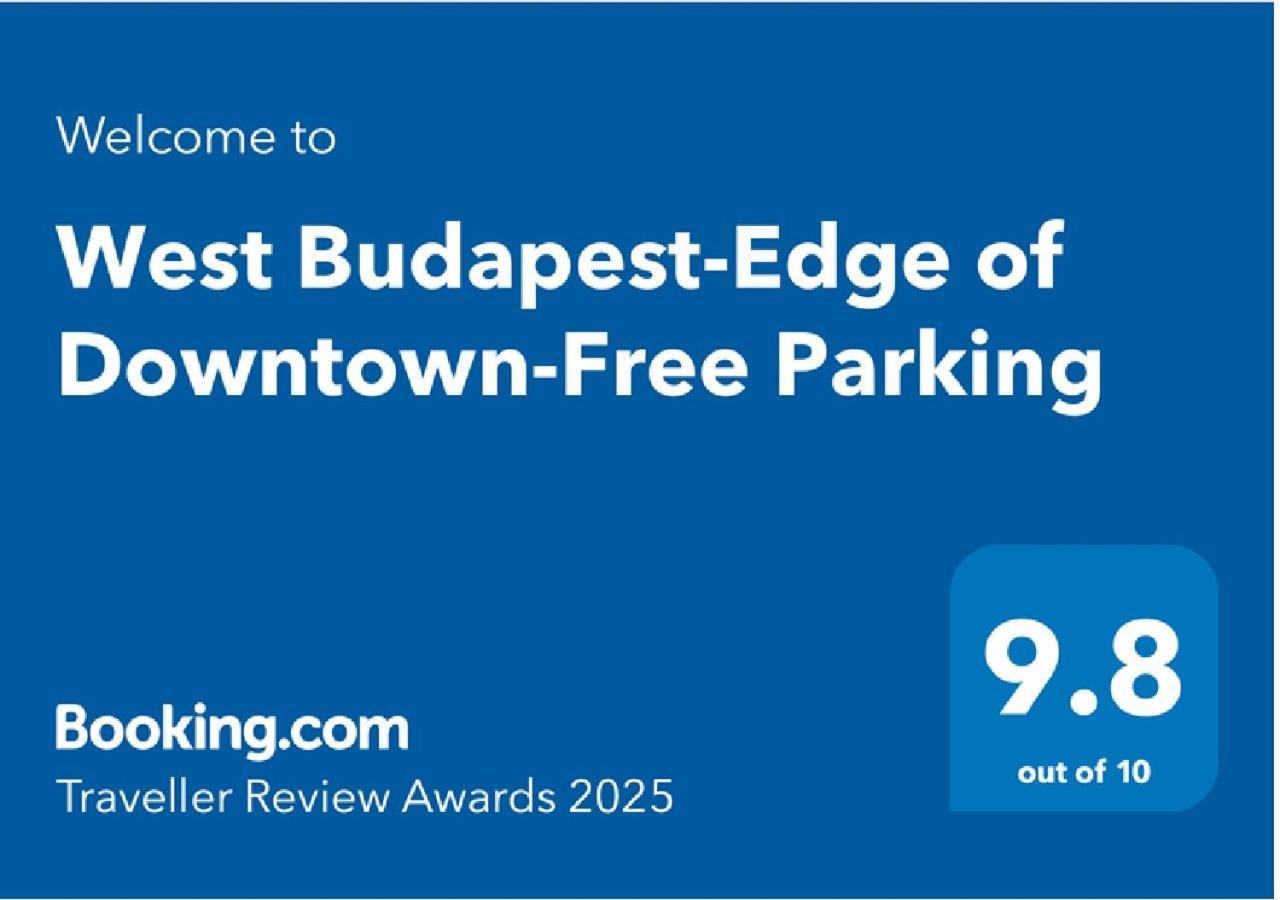 West Budapest-Edge Of Downtown-Free Parking 외부 사진